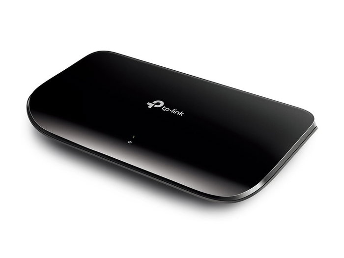 TP-Link TL-SG1008D Switch de 8 Puertos Gigabit Ethernet Negro TP-Link TL-SG1008D Switch de 8 Puertos Gigabit Ethernet Negro
